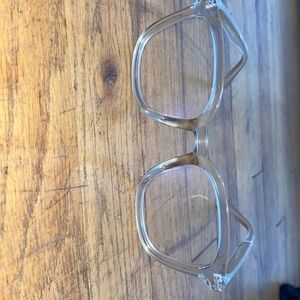 clear glasses